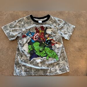 Marvel - Boys 5 Short Sleeve Tee